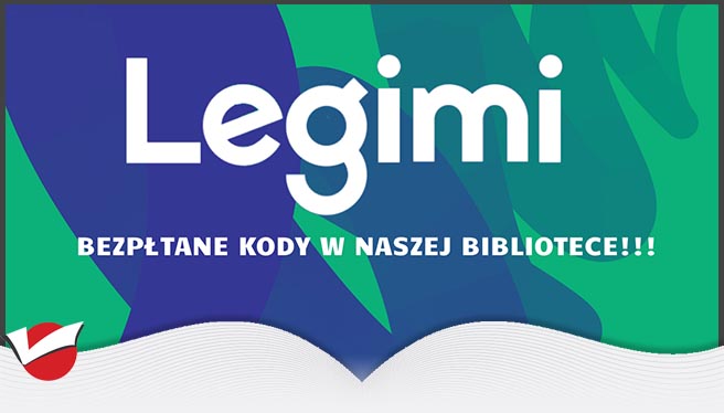 Bezpłatne kody do aplikacji LEGIMI w Bibliotece u Kazimierza w Modliborzycach