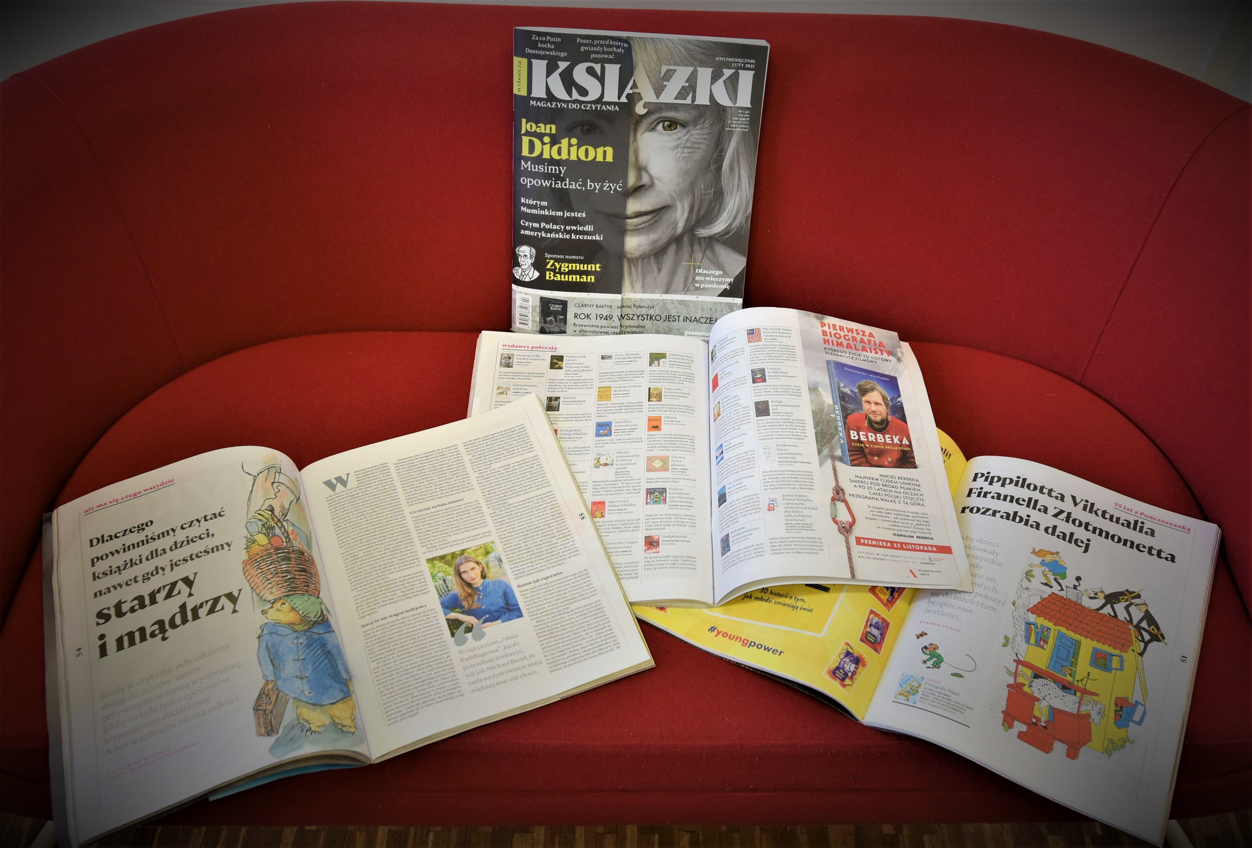 "Książki. Magazyn do czytania" 