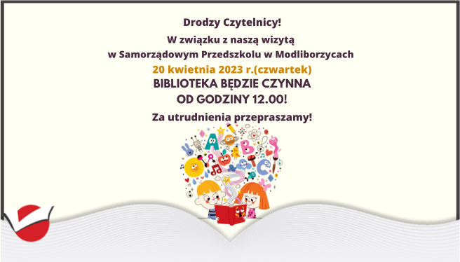 W czwartek czynne od 12:00!
