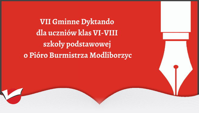 VII Gminne Dyktando o Pióro Burmistrza Modliborzyc