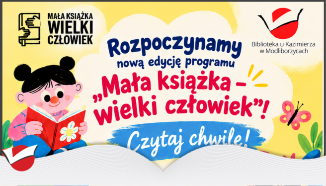 Rozpoczynamy nową edycję programu „Mała książka – wielki człowiek”!